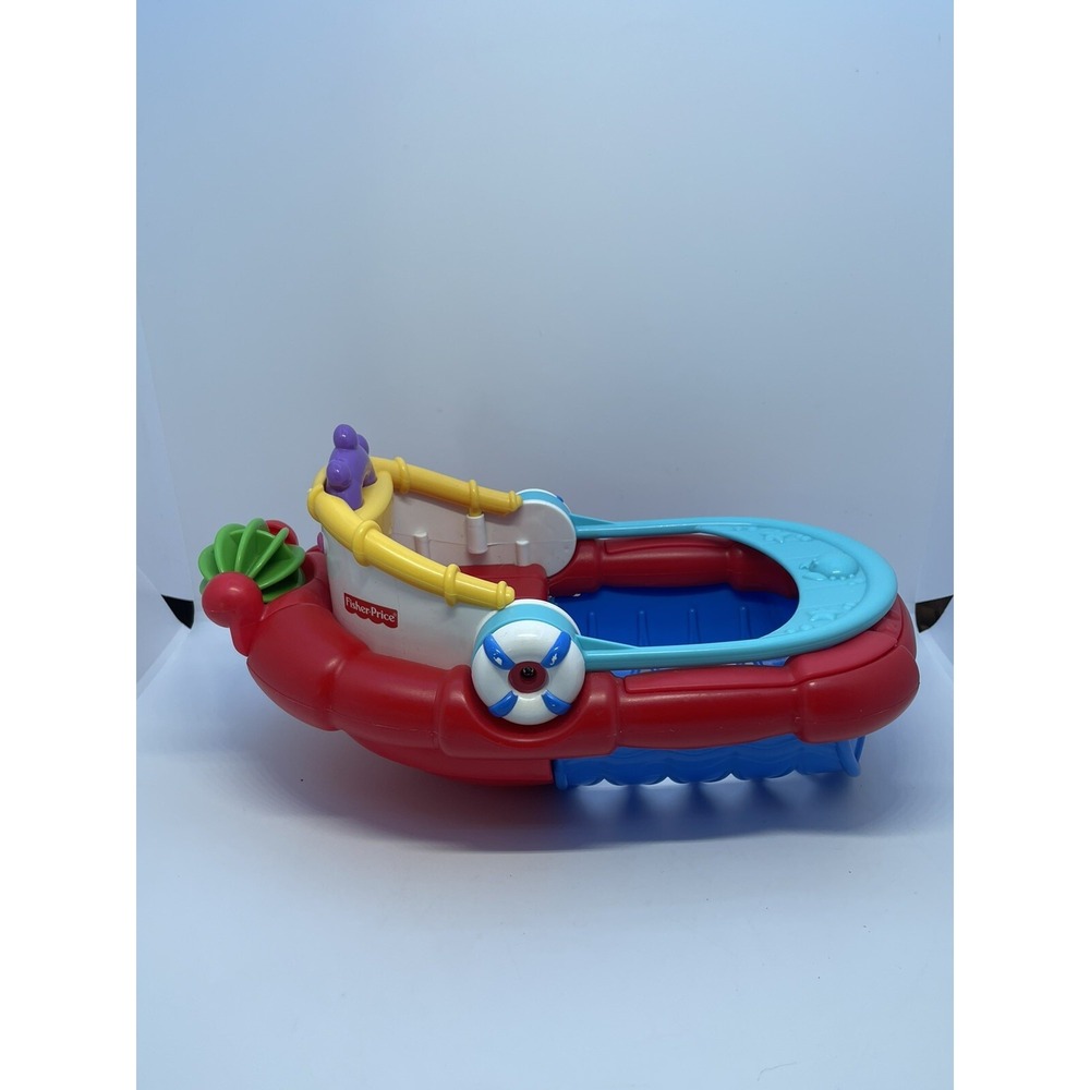 AMAZING ANIMALS TUBTIME TUGBOAT By FISHER PRICE 2007‎ TUGBOAT ONLY